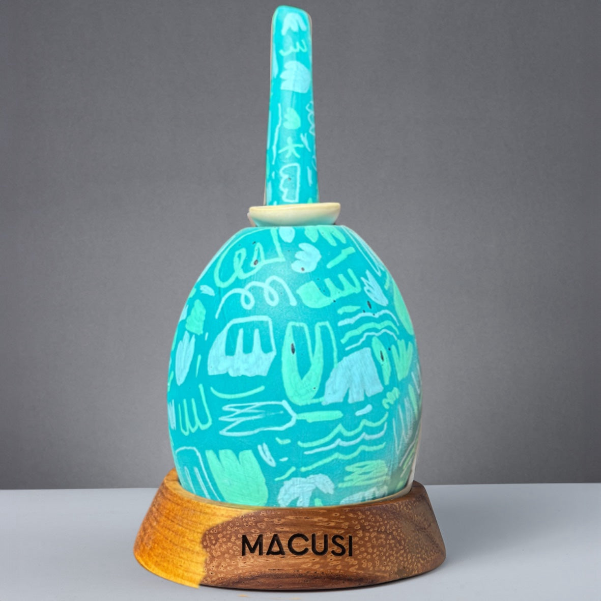 Bubbler Semilla Pintado a Mano 1/1 Juan Salmón