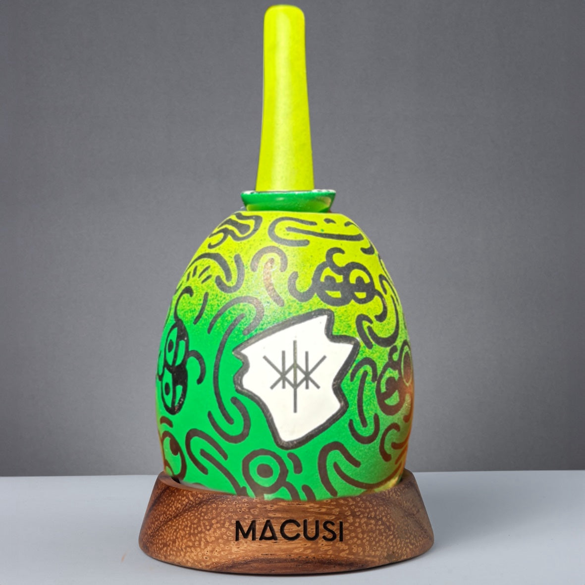 Bubbler Semilla Pintado a Mano 1/1 D Quiroga